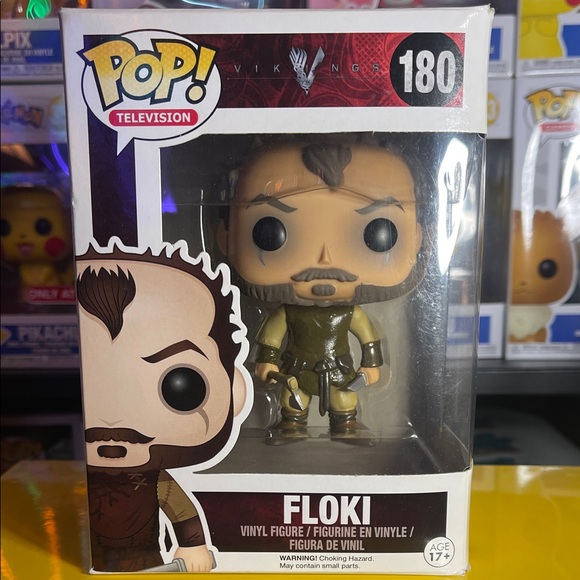 Funko Vikings Floki Vinyl Figure - Brown and Black
